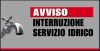 Avviso interruzione idrica